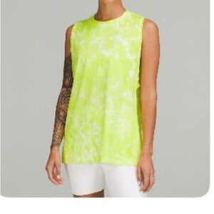 NWT Lululemon All Yours Tank Tie Dye size 6